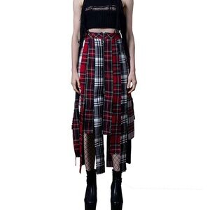 Sarah Regensburger Punk Queen Skirt Wolf & Badger Tartan Vegan